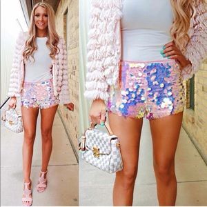 Sequin Shorts